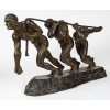 Maurice Guiraud-Riviere (1881-1947), « Les Trois Haleurs ou la Force » | Biron Maurice Guiraud-Riviere (1881-1947), « Les Trois Haleurs ou la Force »