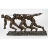 Maurice Guiraud-Riviere (1881-1947), « Les Trois Haleurs ou la Force » | Biron Maurice Guiraud-Riviere (1881-1947), « Les Trois Haleurs ou la Force »