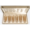 R. Lalique - Série de 6 gobelets "Six figurines" 1911