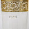 Suite de 6 gobelets et 1 carafe « Thistle » cristal gravé doré de SAINT LOUIS | Biron Suite de 6 gobelets et 1 carafe « Thistle » cristal gravé doré de SAINT LOUIS