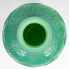 Vase « Gros Scarabées » verre vert jade de René LALIQUE | Biron Vase "Gros Scarabées" verre vert jade de René LALIQUE
