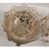 1880′ Paire de Porte Ananas Baccarat Décor à l’Or | Biron 1880′ Paire de Porte Ananas Baccarat Décor à l’Or