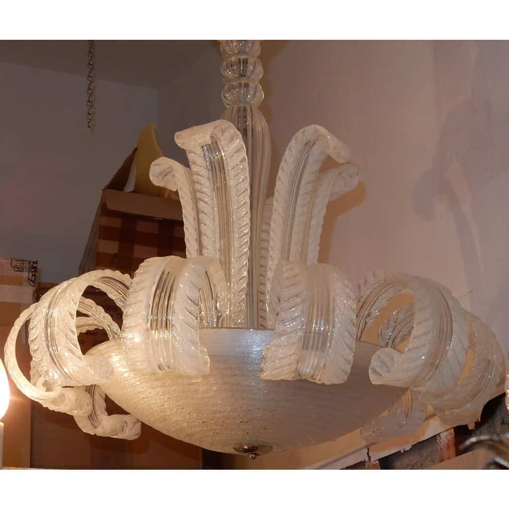 1950/70 Lustre Jet d’Eau Barovier & Toso di Murano | Biron |||||||||||||