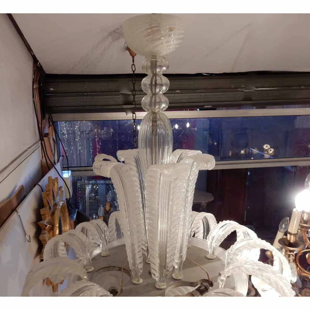 1950/70 Lustre Jet d’Eau Barovier & Toso di Murano | Biron 1950/70 Lustre Jet d’Eau Barovier & Toso di Murano