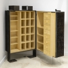 Linen chest "MA374" wood and wrought iron by Pierre CHAREAU | Biron Linen chest "MA374" wood and wrought iron by Pierre CHAREAU