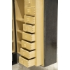 Linen chest "MA374" wood and wrought iron by Pierre CHAREAU | Biron Linen chest "MA374" wood and wrought iron by Pierre CHAREAU