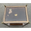1950′ Table Maison Jansen En Bronze Patiné Avec Plateaux Laque de Chine Coromandel | Biron 1950′ Table Maison Jansen En Bronze Patiné Avec Plateaux Laque de Chine Coromandel