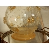 1970′ Vase Cristal Murano Style Barovier & Toso Avec Paillons d’Or Non Signé 10