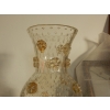 1970′ Vase Cristal Murano Style Barovier & Toso Avec Paillons d’Or Non Signé 11