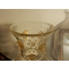 1970′ Vase Cristal Murano Style Barovier & Toso Avec Paillons d’Or Non Signé 13