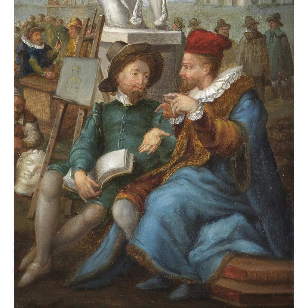 Mercure présidant aux Arts – Ecole flamande vers 1600 | Biron Mercure présidant aux Arts – Ecole flamande vers 1600