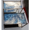 1950/70′ Paire De Bouts De Canapé Maison Baguès Laiton et Bronze Plateaux Miroirs Flammes Olympiques | Biron 1950/70′ Paire De Bouts De Canapé Maison Baguès Laiton et Bronze Plateaux Miroirs Flammes Olympiques