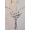 Paire de Candélabres trois lumières « Maharadja » cristal blanc et ambre de SAINT LOUIS | Biron Paire de Candélabres trois lumières "Maharadja" cristal blanc et ambre de SAINT LOUIS