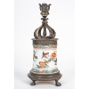 Pied de lampe en Porcelaine de Chine Boin-Taburet à Paris XIXème Siècle | Biron Pied de lampe en Porcelaine de Chine Boin-Taburet à Paris XIXème Siècle