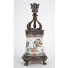 Pied de lampe en Porcelaine de Chine Boin-Taburet à Paris XIXème Siècle | Biron Pied de lampe en Porcelaine de Chine Boin-Taburet à Paris XIXème Siècle