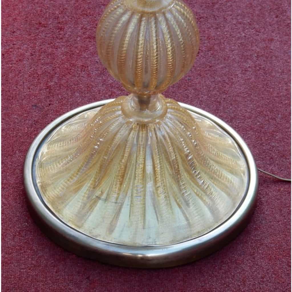 1950/70 Lampadaire Barovier & Toso Avec Paillons d’Or | Biron 1950/70 Lampadaire Barovier & Toso Avec Paillons d’Or