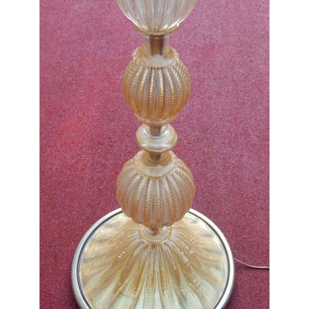 1950/70 Lampadaire Barovier & Toso Avec Paillons d’Or | Biron 1950/70 Lampadaire Barovier & Toso Avec Paillons d’Or