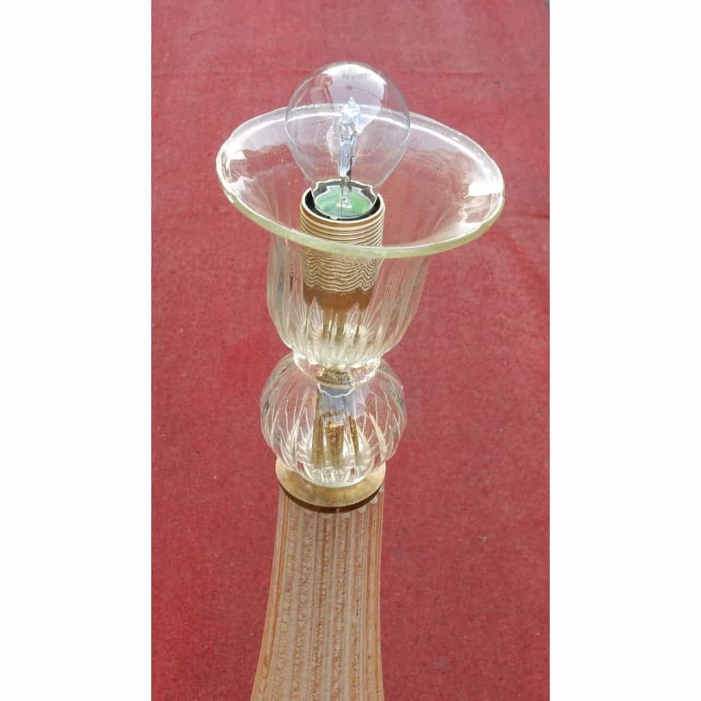 1950/70 Lampadaire Barovier & Toso Avec Paillons d’Or | Biron 1950/70 Lampadaire Barovier & Toso Avec Paillons d’Or