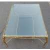 1950/70′ Table Basse en Bronze Aux Cygnes et Ses 6 Bouts de canapés | Biron 1950/70′ Table Basse en Bronze Aux Cygnes et Ses 6 Bouts de canapés