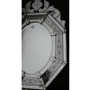 1950′ Miroir Vénitien Octogonal et Ovale 22/02 | Biron 1950′ Miroir Vénitien Octogonal et Ovale 22/02