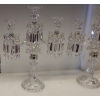 Paire de Chandeliers Baccarat Avec 2 Branches Socles Perlés | Biron Paire de Chandeliers Baccarat Avec 2 Branches Socles Perlés