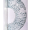 Vase « Pétrarque » verre blanc patiné bleu de René LALIQUE | Biron Vase "Pétrarque" verre blanc patiné bleu de René LALIQUE