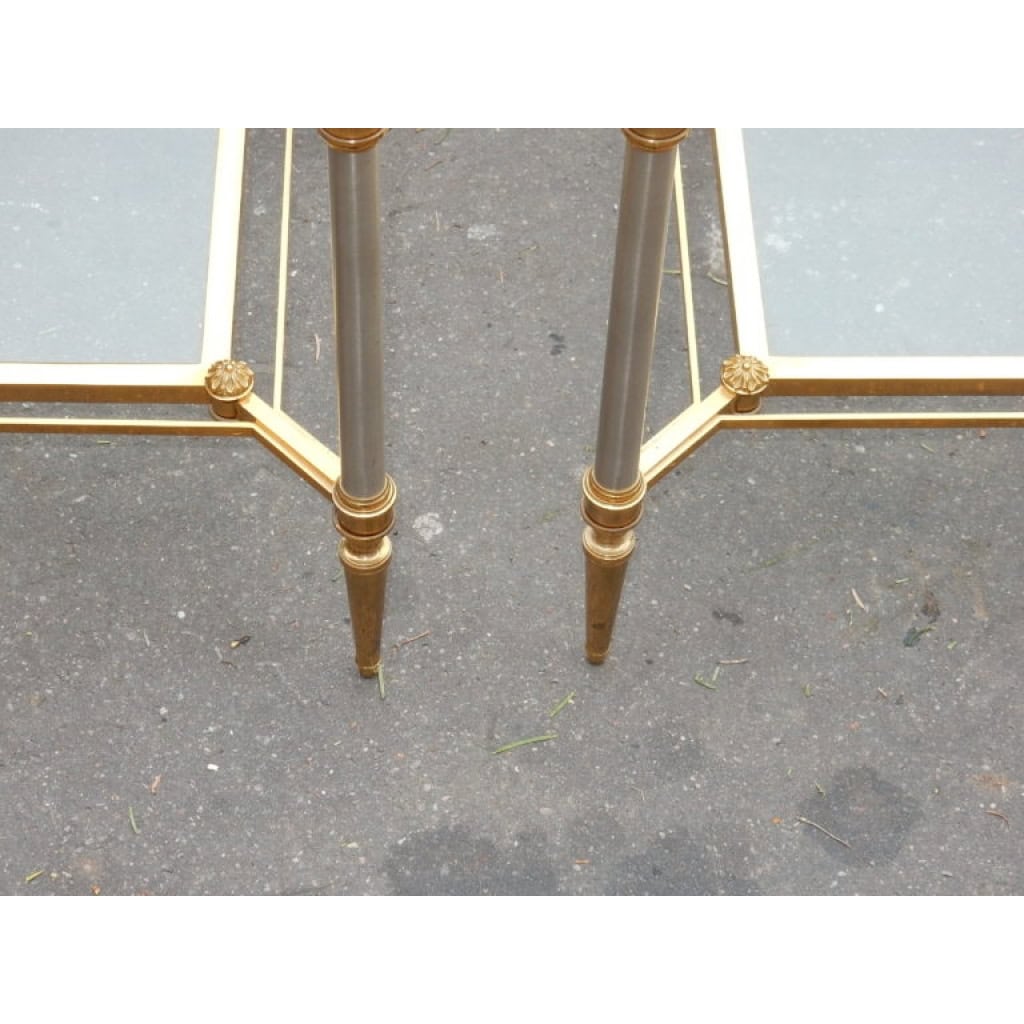 1950/70′ Paire de Bouts de Canapé Maison Jansen 5