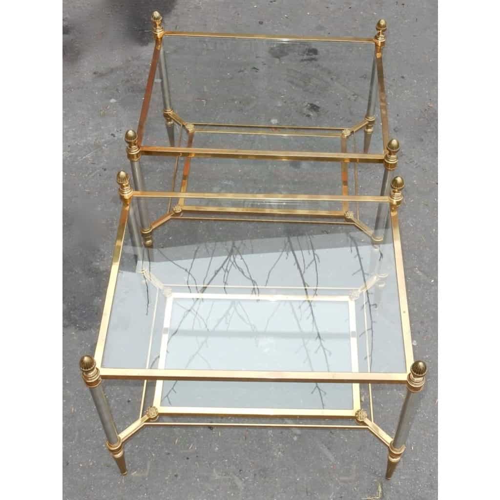 1950/70′ Paire de Bouts de Canapé Maison Jansen 6