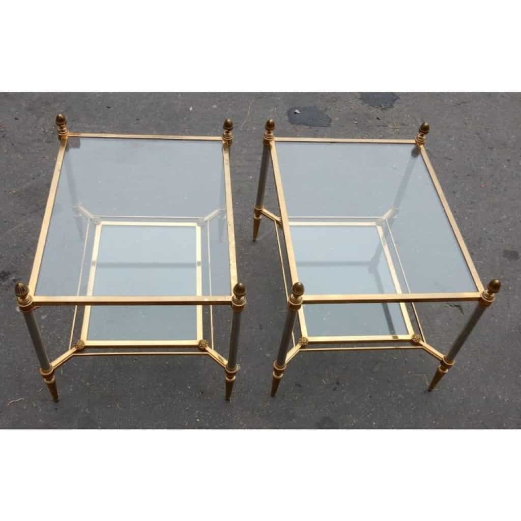 1950/70′ Paire de Bouts de Canapé Maison Jansen 7