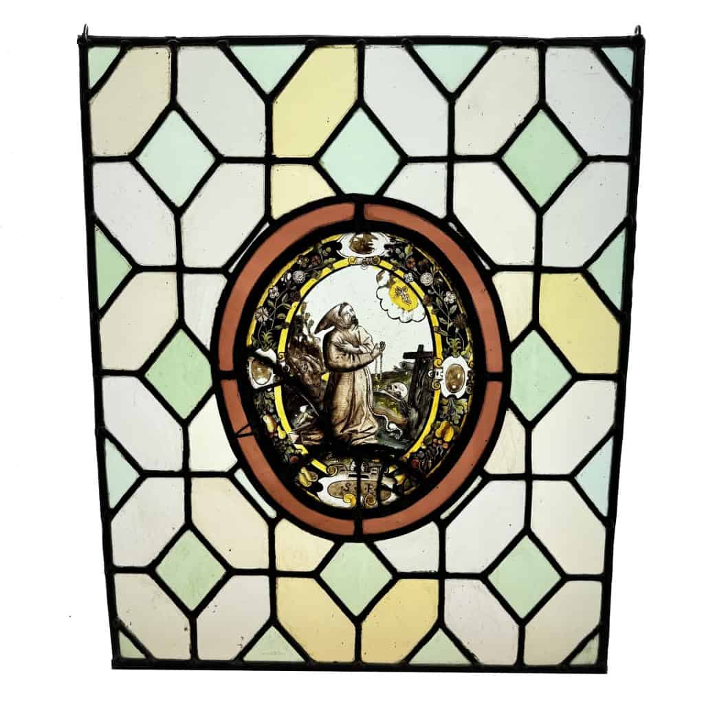 Saint François d’Assise, début XVIe (55 x 45 cm) | Biron ||