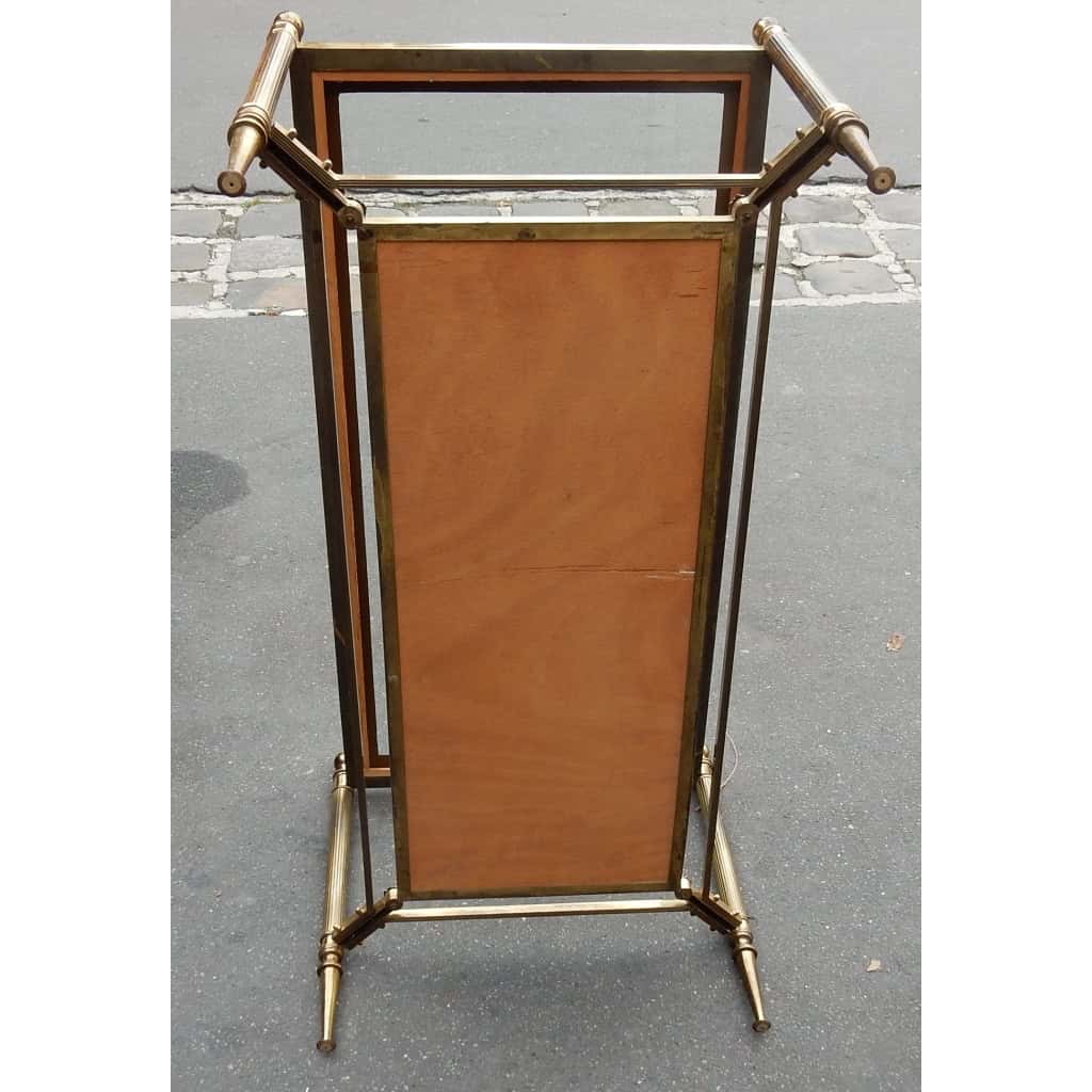1950/70′ Table Basse de Style Maison Jansen en Laiton et Bronze Doré VENDU | Biron 1950/70′ Table Basse de Style Maison Jansen en Laiton et Bronze Doré