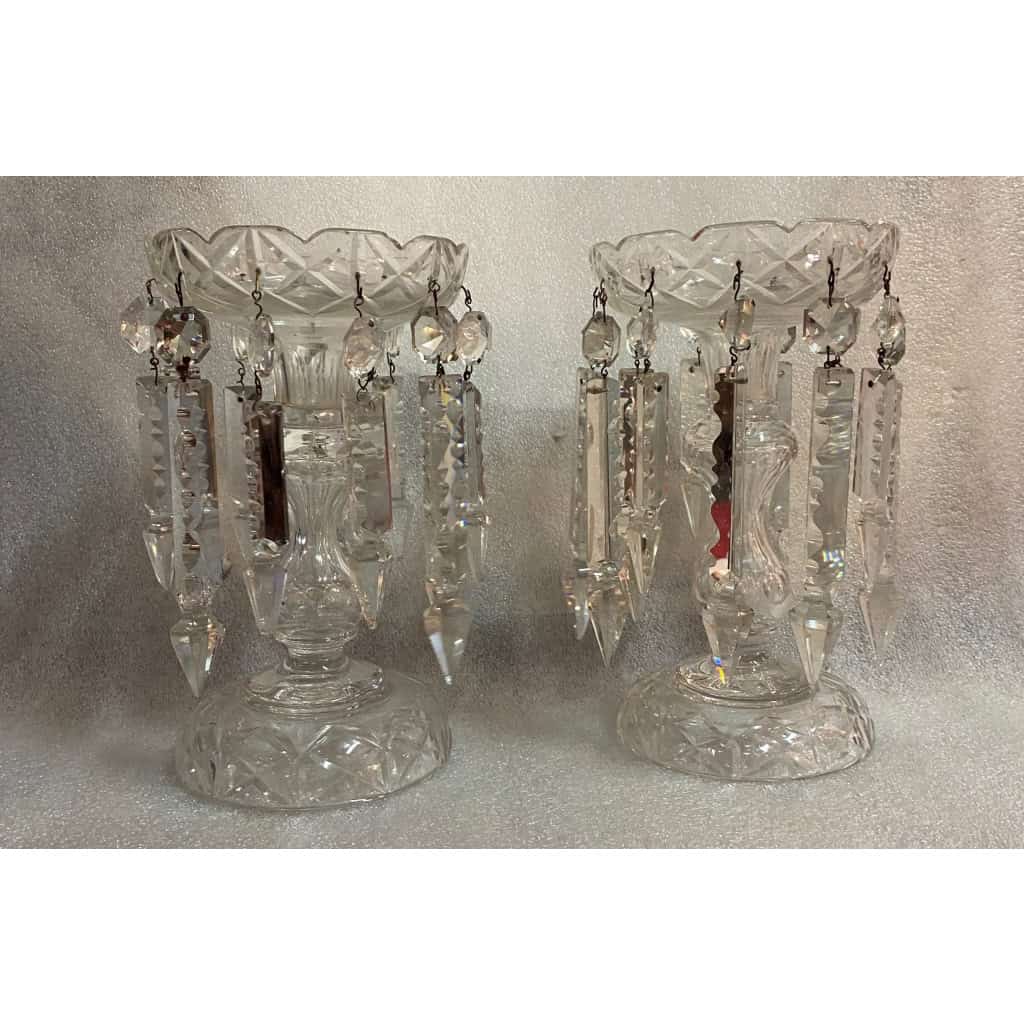 1940′ Paire de Porte Ananas Baccarat | Biron ||||||||