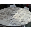 Eero Saarinen & Knoll : Table "Tulip" plateau ovale Calacatta