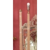 1950/70 Paire De Lampadaires Ou Similaires Tripode Barovier & Toso Avec Paillons d’Or | Biron 1950/70 Paire De Lampadaires Ou Similaires Tripode Barovier & Toso Avec Paillons d’Or