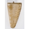 Paire d’Appliques « Noisetier » verre blanc patiné sépia de René LALIQUE | Biron Paire d'Appliques "Noisetier" verre blanc patiné sépia de René LALIQUE