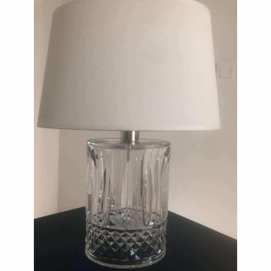Cristal Saint Louis : Lampe « Tommy » | Biron Cristal Saint Louis : Lampe "Tommy"