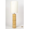 1970 Large Bamboo Lamp L Sognot | Biron 1970 Large Bamboo Lamp Maison Roche