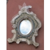 Miroir Vénitien avec Micromosaïque en Pierres Dures Décor de Fleurs | Biron |||||||