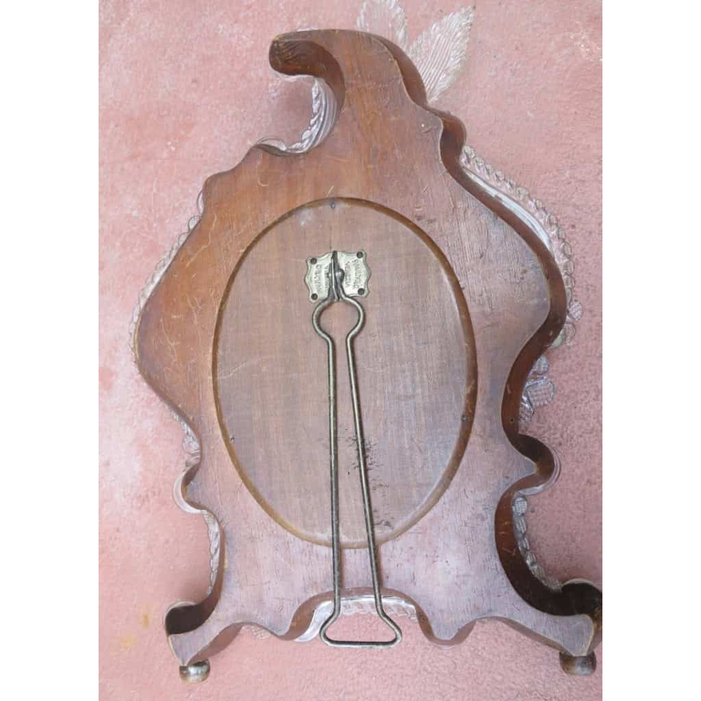 Miroir Vénitien avec Micromosaïque en Pierres Dures Décor de Fleurs | Biron Miroir Vénitien avec Micromosaïque en Pierres Dures Décor de Fleurs