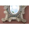 Miroir Vénitien avec Micromosaïque en Pierres Dures Décor de Fleurs | Biron Miroir Vénitien avec Micromosaïque en Pierres Dures Décor de Fleurs