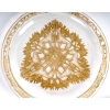 Service d’Assiettes « Chasse Chiens » verre blanc patiné sépia de René LALIQUE – 4 Pièces | Biron Service d'Assiettes "Chasse Chiens" verre blanc patiné sépia de René LALIQUE - 4 Pièces
