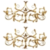 1960 Grande Paire d’Appliques Maison FloArt | Biron ||||||