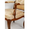 Paire de fauteuils Louis XV à la Reine. | Biron Paire de fauteuils Louis XV à la Reine.