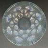 Vase « Rampillon » verre opalescent patiné bleu de René LALIQUE | Biron Vase "Rampillon" verre opalescent patiné bleu de René LALIQUE