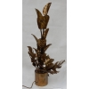 1970′ Plante Éclairante en Laiton Maison Jansen 2 Ampoules