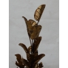 1970′ Plante Éclairante en Laiton Maison Jansen 2 Ampoules