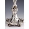 ORFEVRE MERITE – Paire de candélabres en argent massif XIXe | Biron 