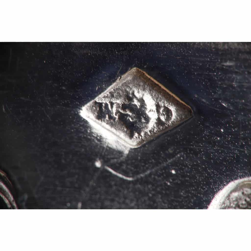 ORFEVRE MERITE – Paire de candélabres en argent massif XIXe | Biron 