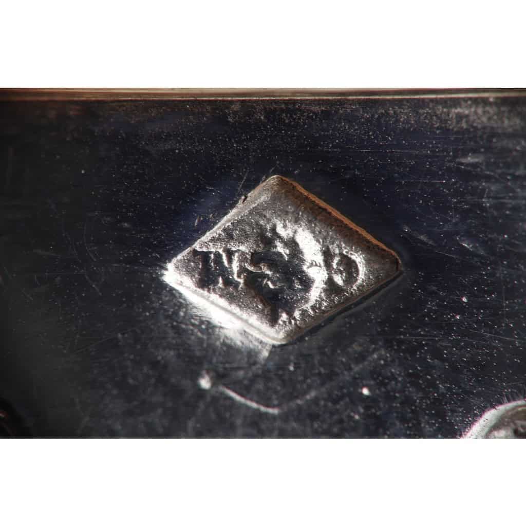 ORFEVRE MERITE – Paire de candélabres en argent massif XIXe | Biron 