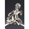 ORFEVRES Risler & Carré – Important centre de table en argent massif XIXe siècle | Biron 